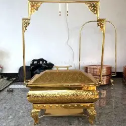 Roll Top Chafing Dish Kuningan Persegi Panjang